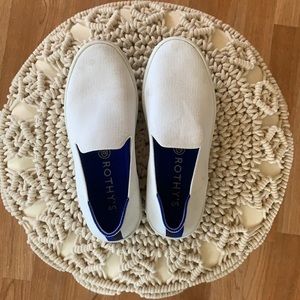 Rothy’s White Slip-on’s